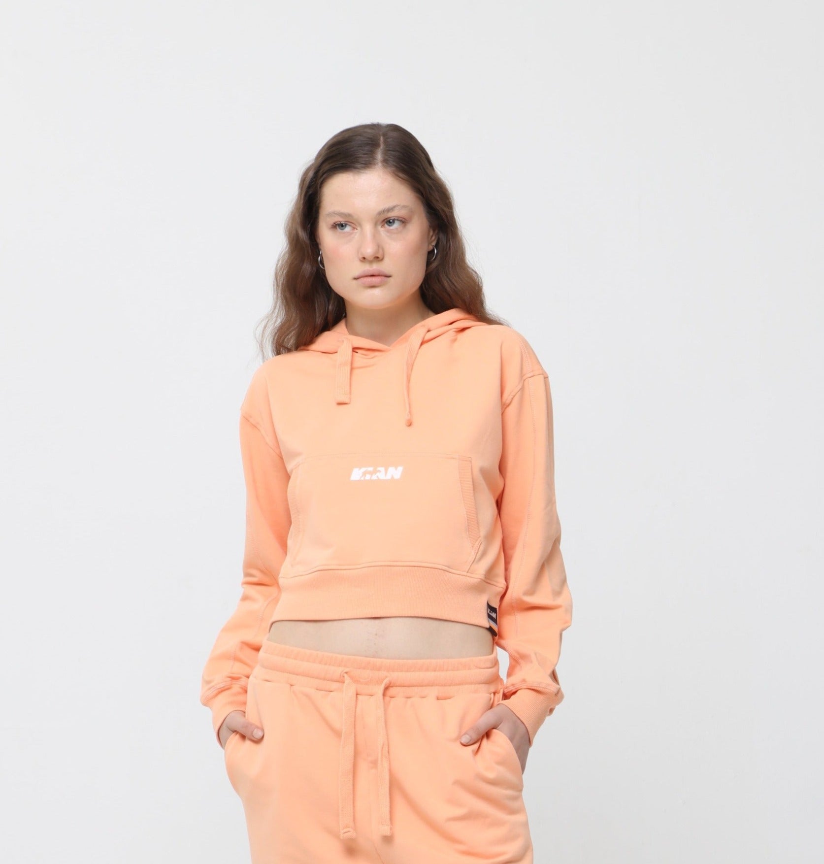 Woman Cropped Hoodie