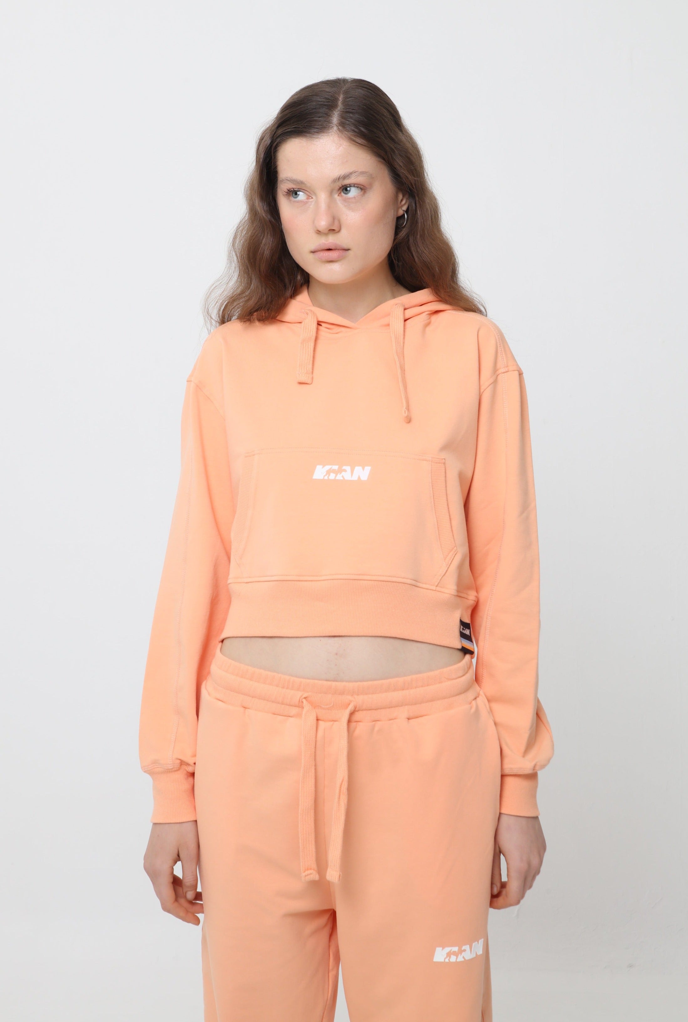 Woman Cropped Hoodie