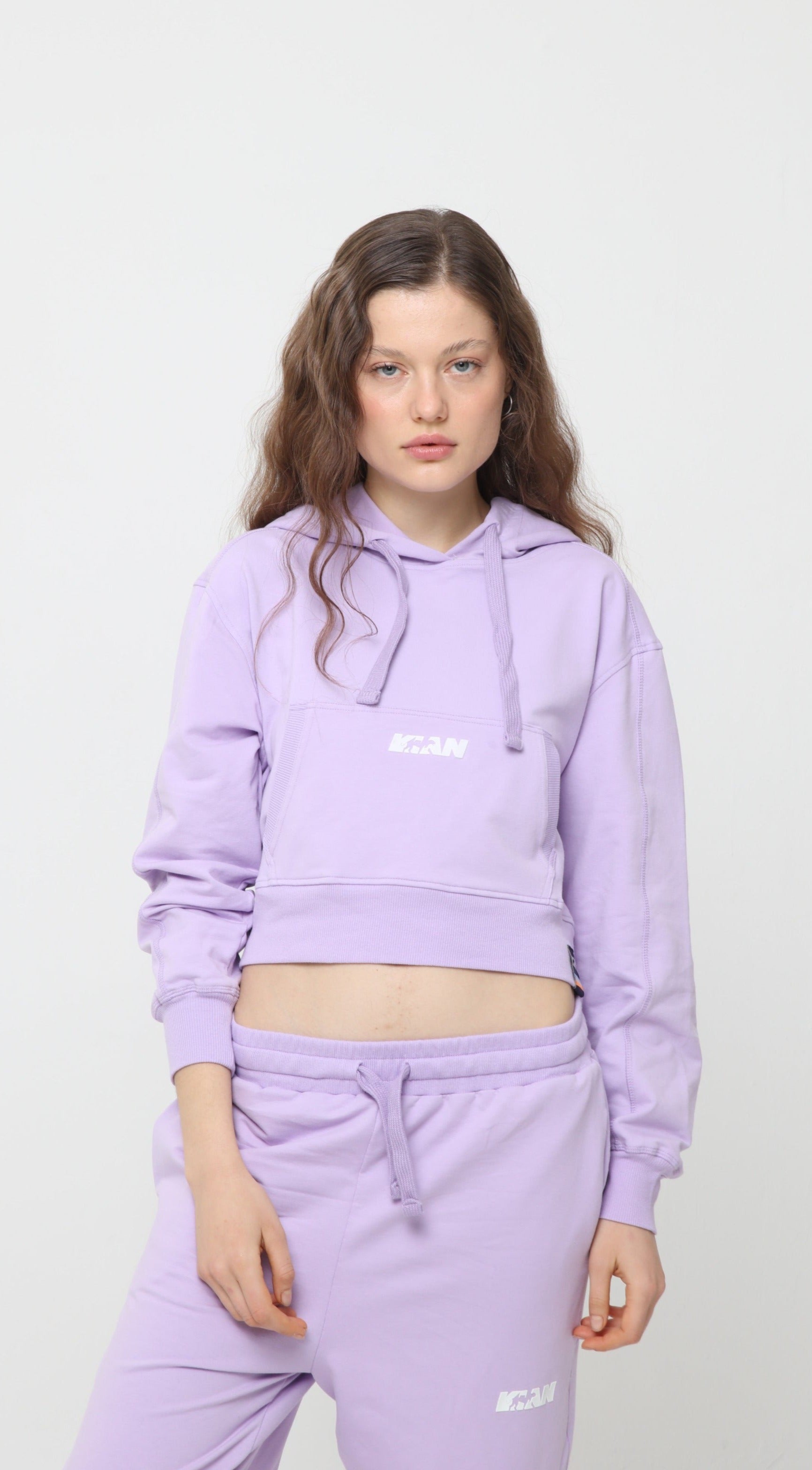 Woman Cropped Hoodie