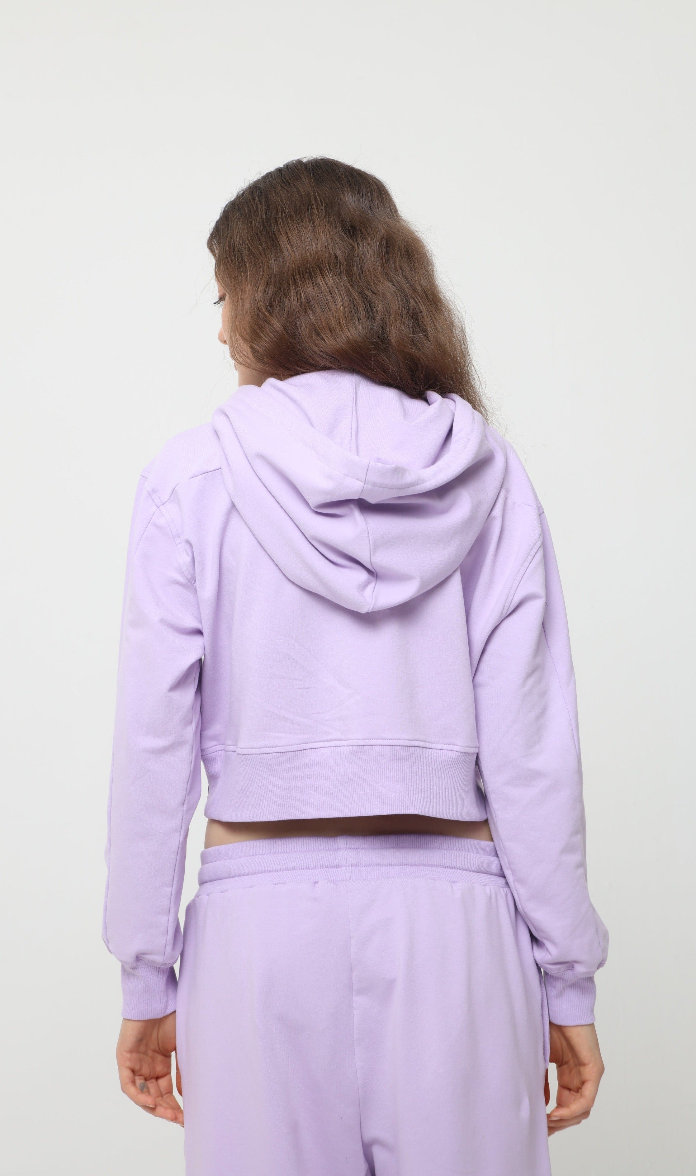 Woman Cropped Hoodie