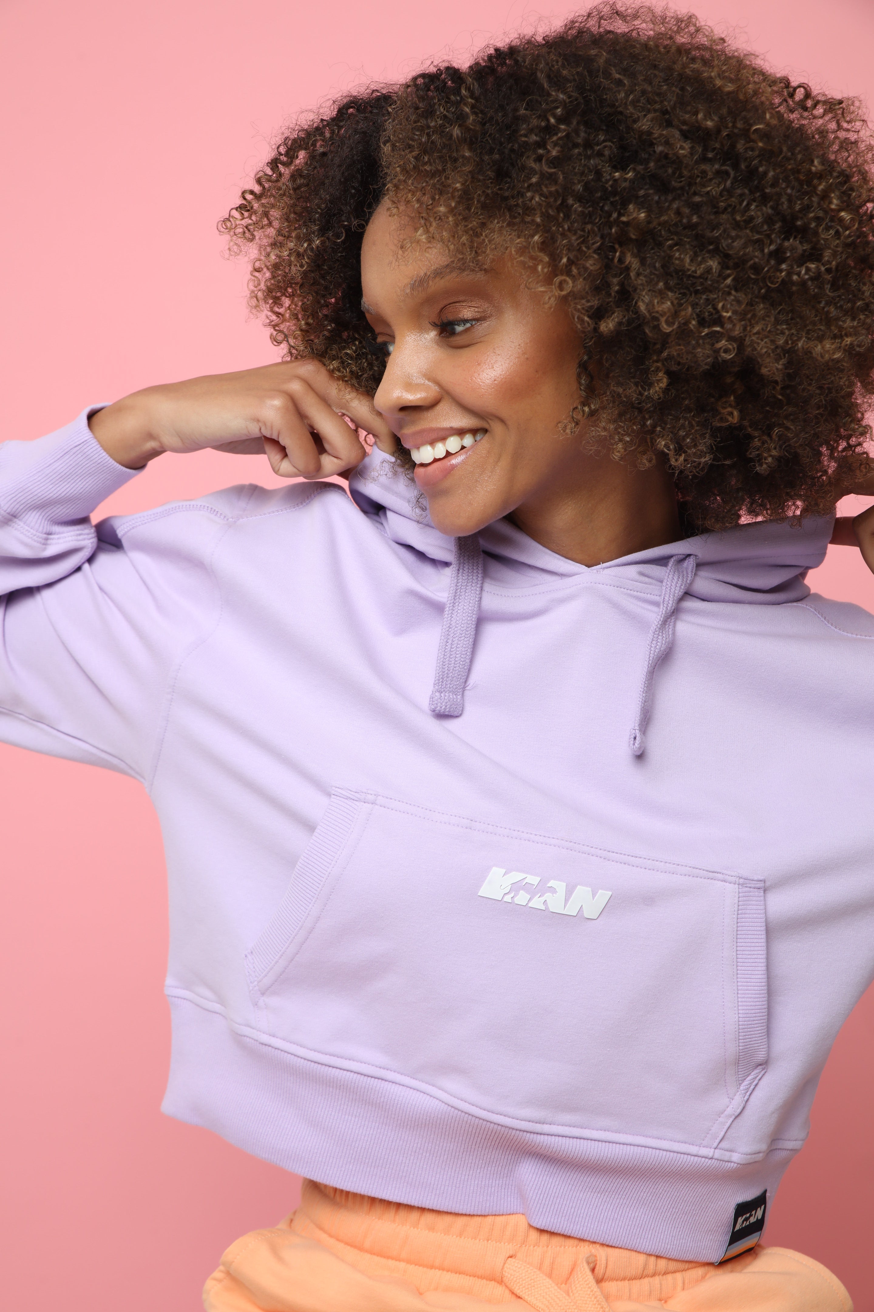 Woman Cropped Hoodie