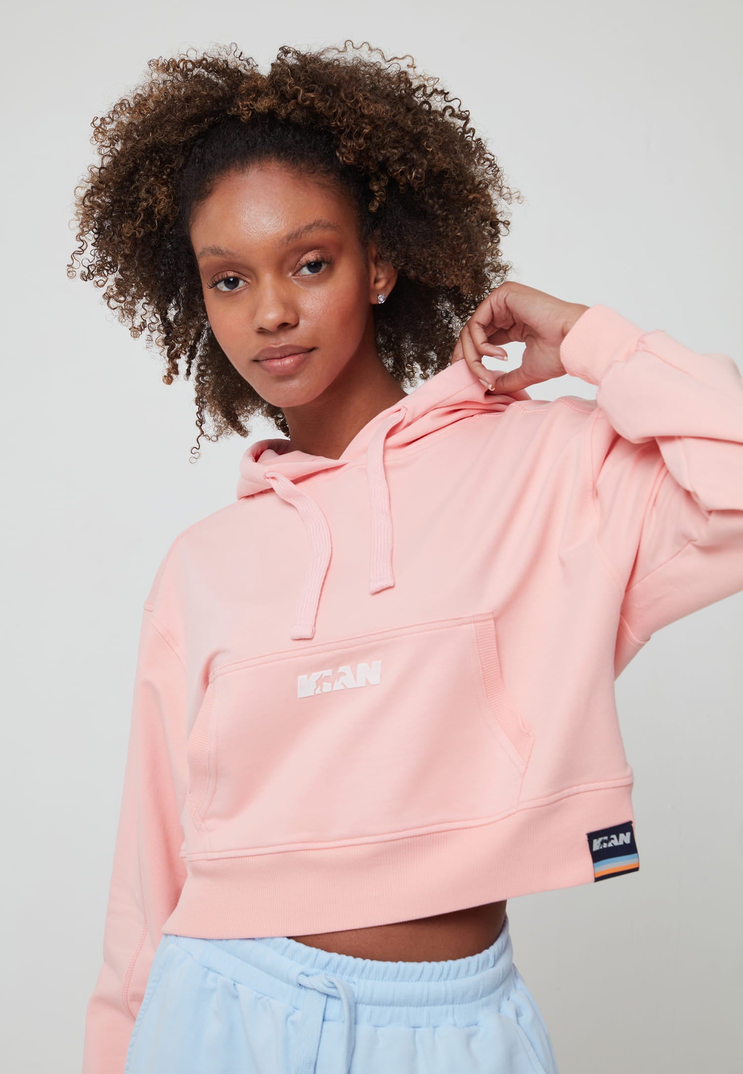 Woman Cropped Hoodie