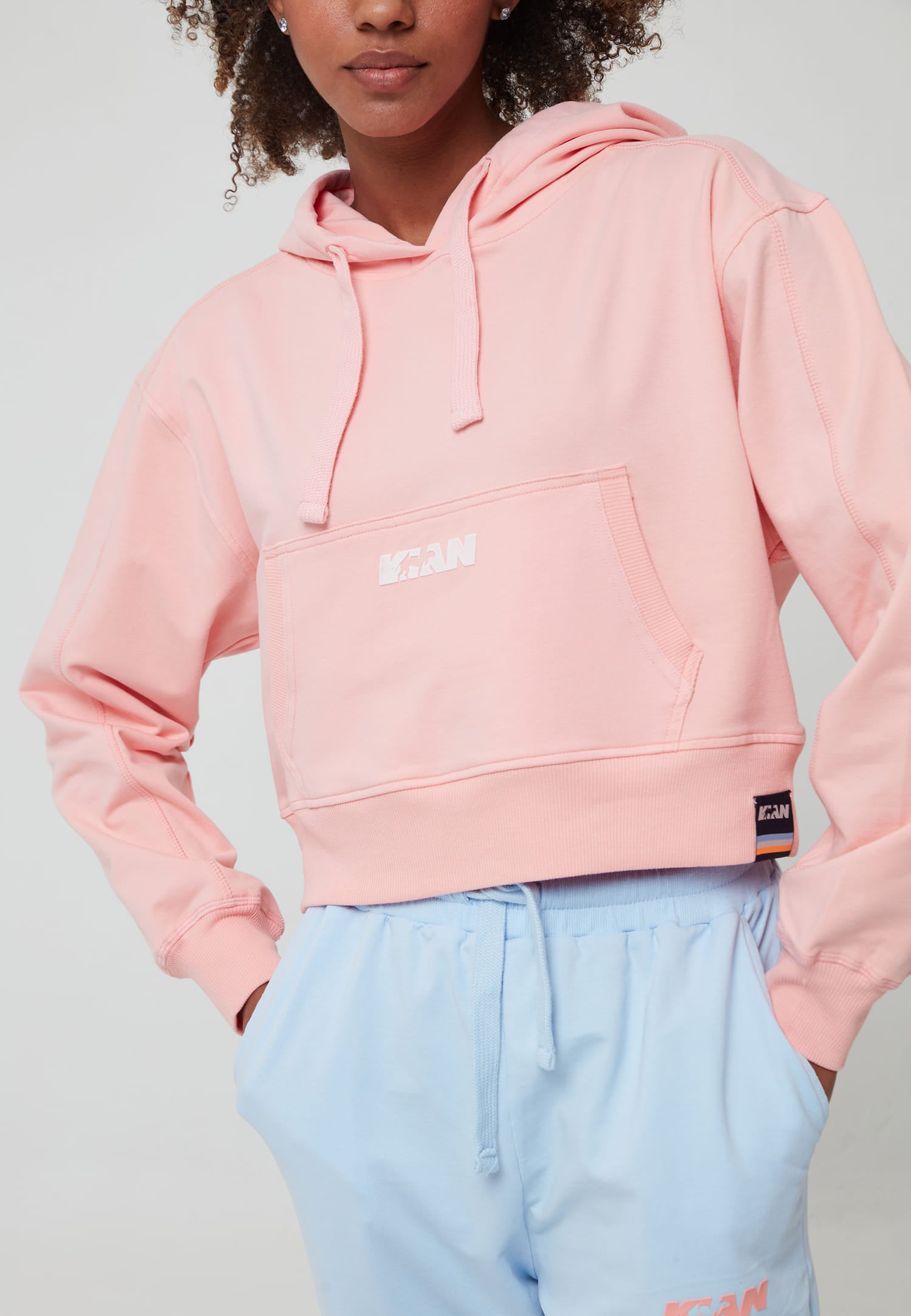 Woman Cropped Hoodie