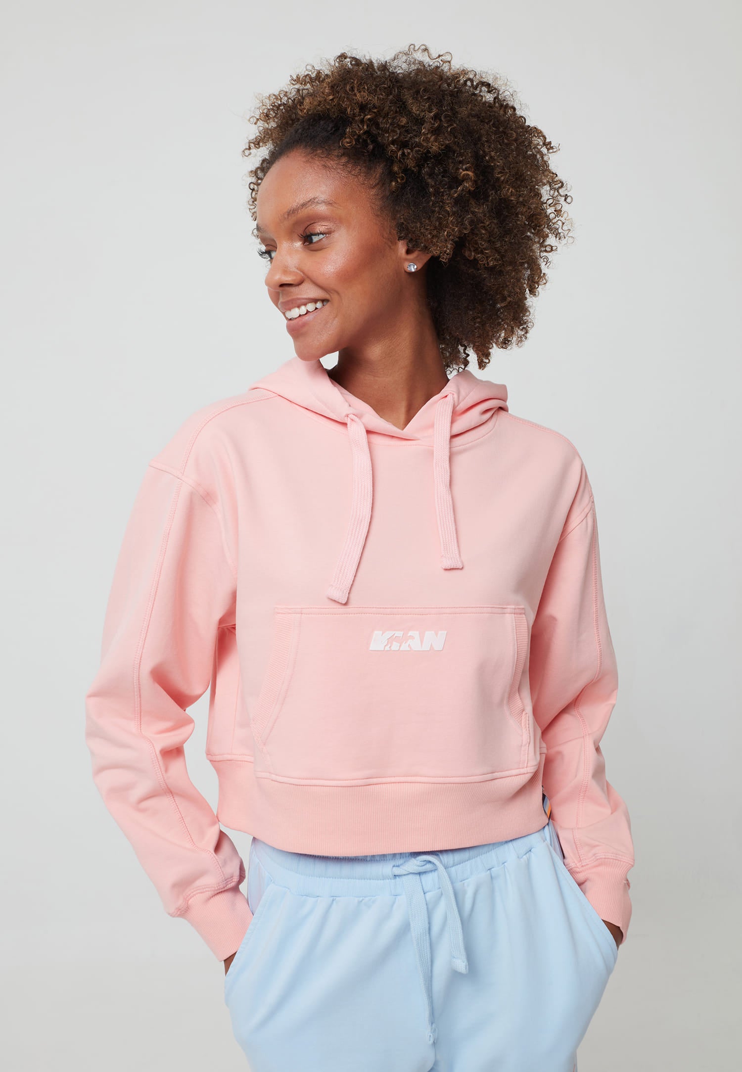 Woman Cropped Hoodie