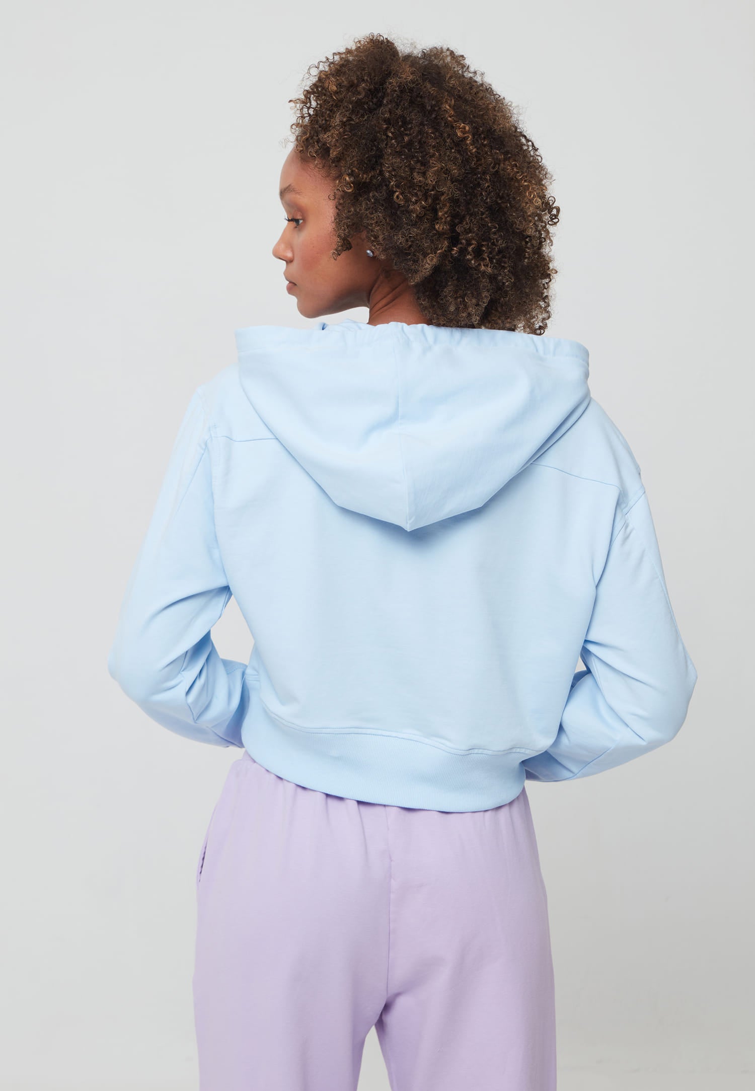 Woman Cropped Hoodie