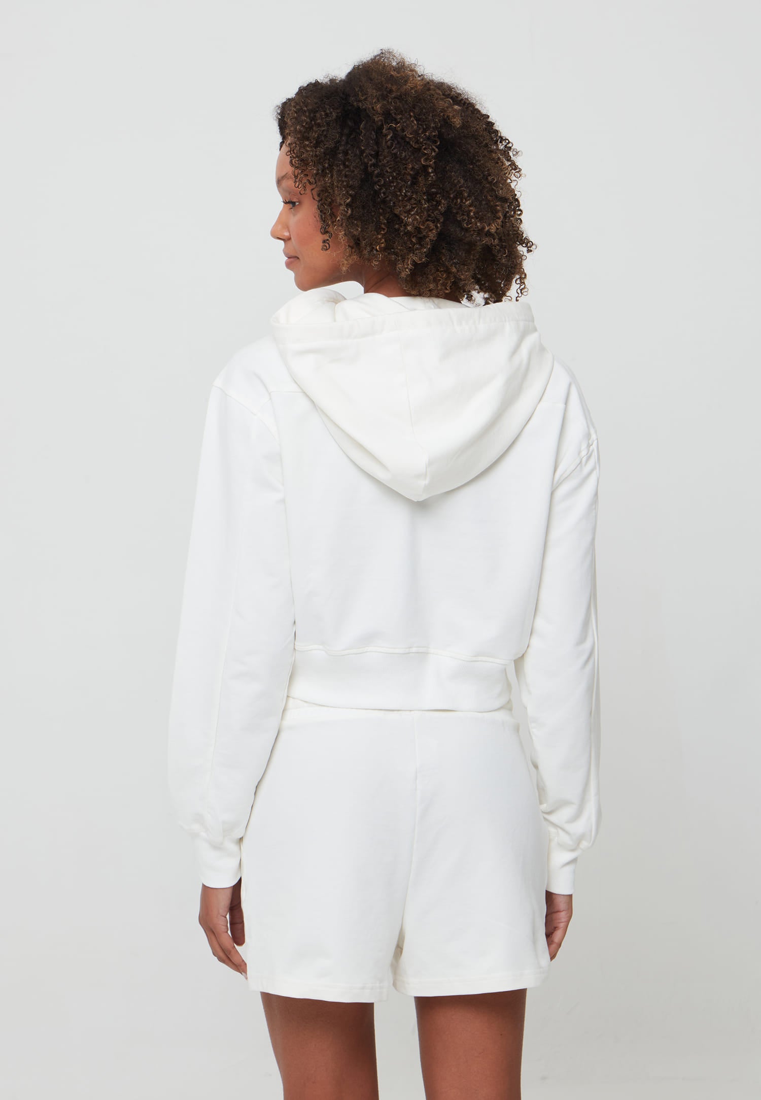 Woman Cropped Hoodie