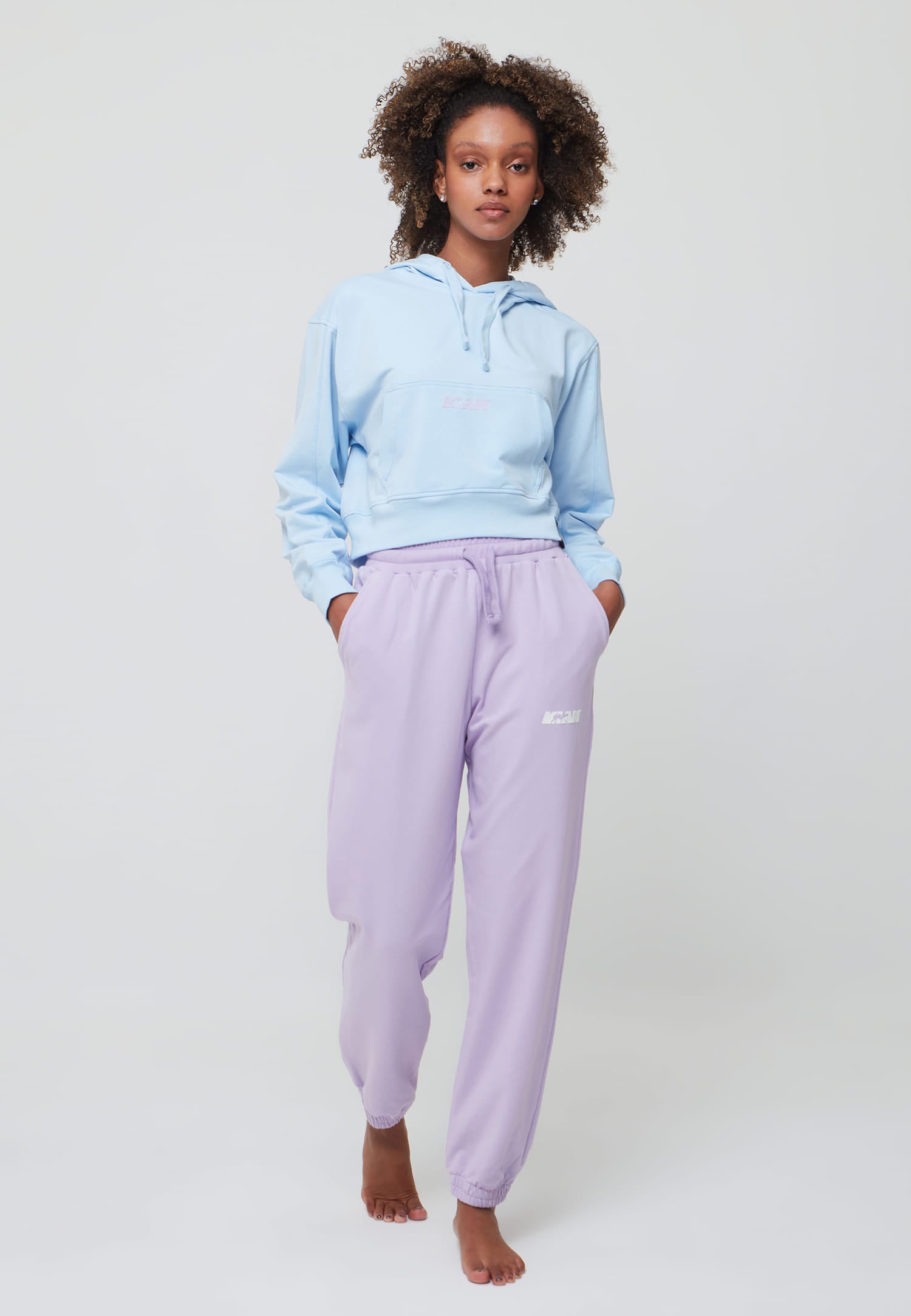 Woman Cropped Hoodie