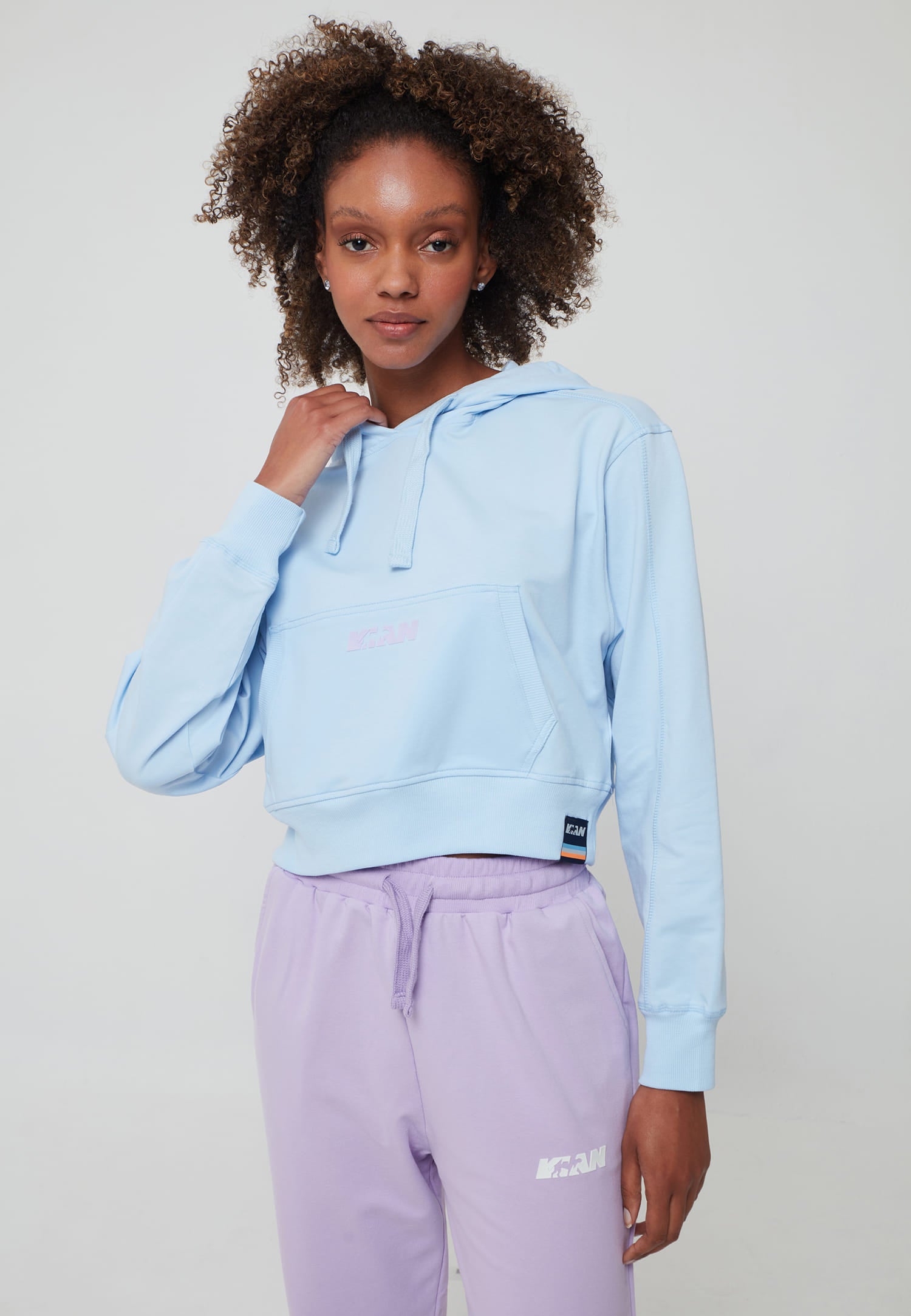 Woman Cropped Hoodie