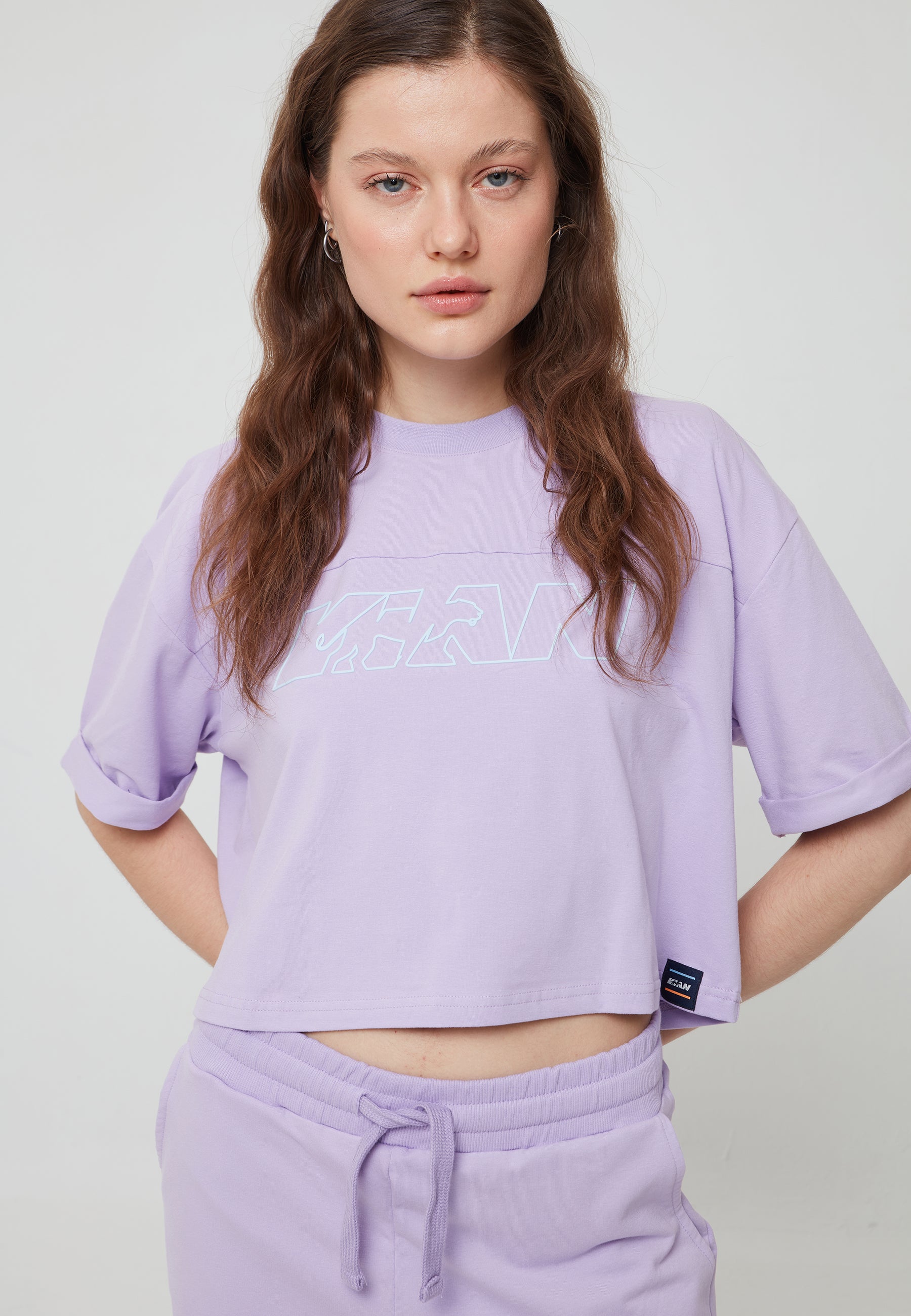 Women Oversized Cropped T-Shirt