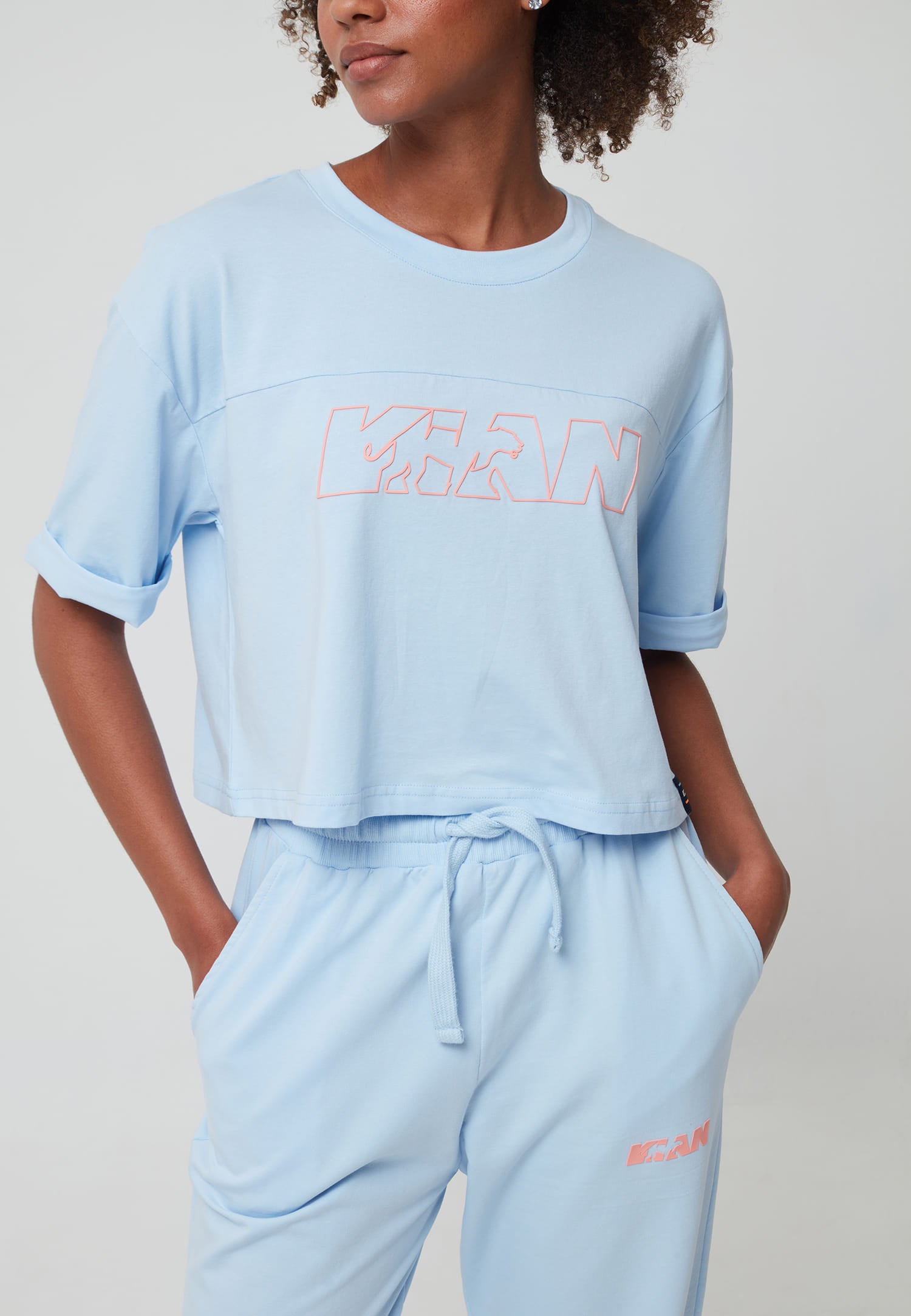 Women Oversized Cropped T-Shirt
