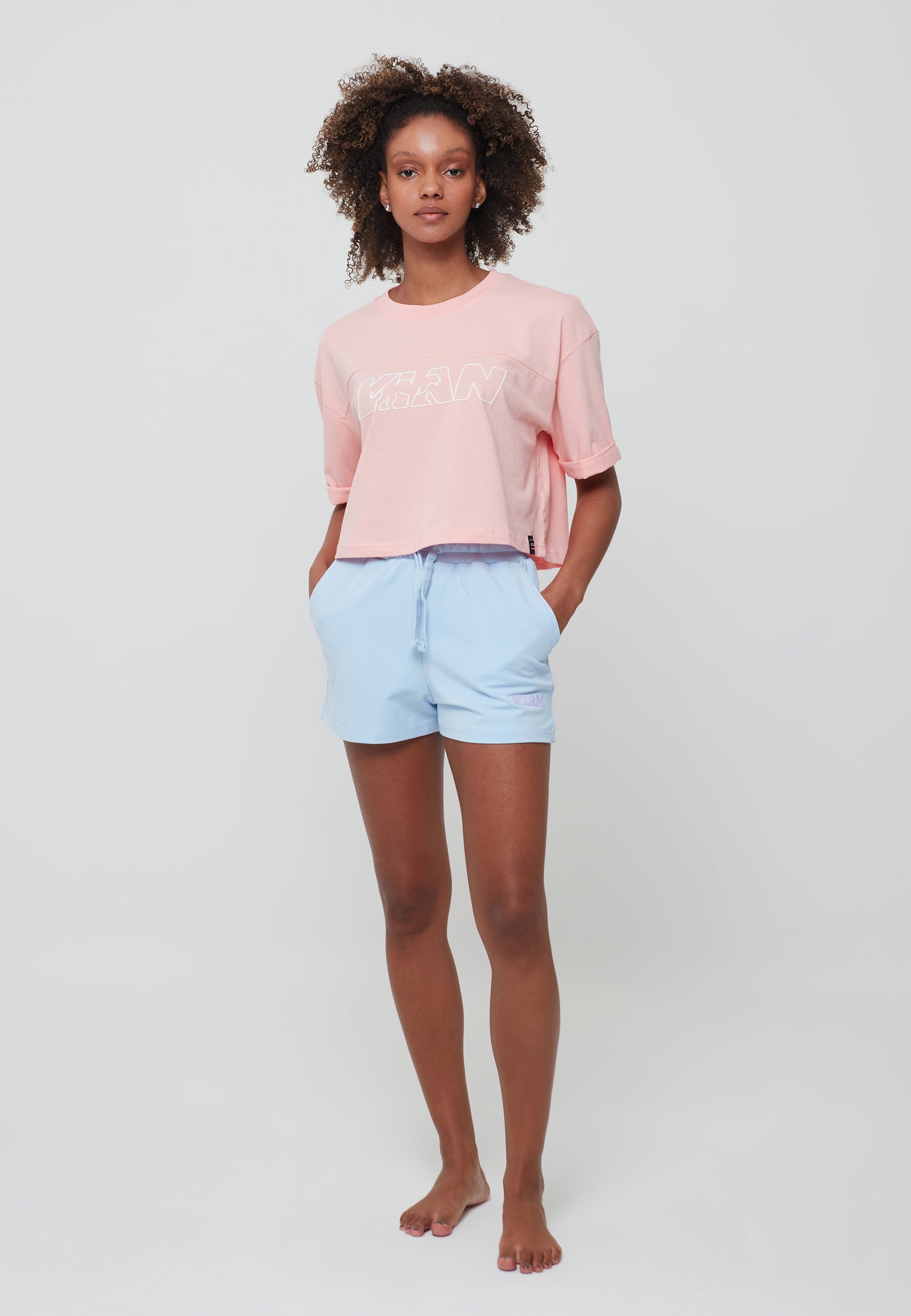 Women Oversized Cropped T-Shirt